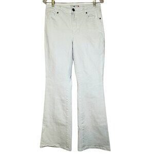 CAbi White Trouser Jeans | #5880 Slight Flare